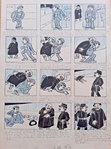 Planche originale - planche,