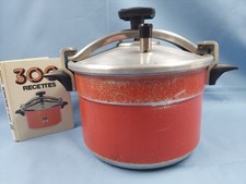 cocotte minute autocuiseur SEB 8 L rouge + panier