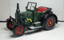 RARE SCHUCO 1/18 TRACTEUR  LANZ EILBULLDOG CABRIOLET BON ETAT SANS BOITE gé