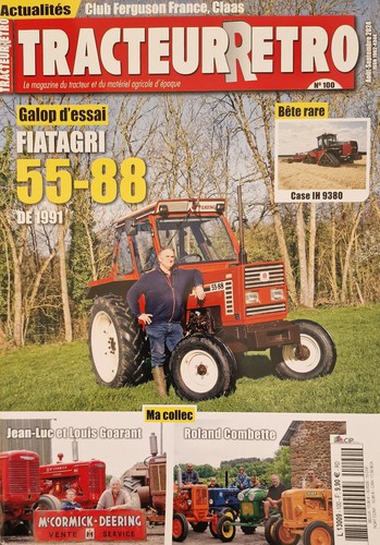 Tracteur retro 100 fiatagri - tracteur,