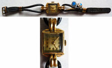 Ancienne montre femme LIP mécanique plaqué OR Art Deco watch