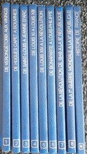 HISTOIRE DE FRANCE EN BANDES DESSINEES LAROUSSE complète BD 8V.+index 24 fiches