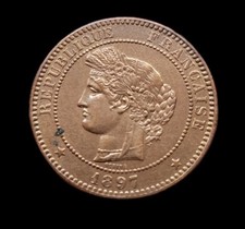 Cérès , 10 Centimes 1897 A