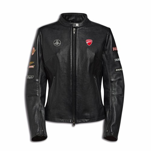 Veste moto cuir pour - cuir, femme