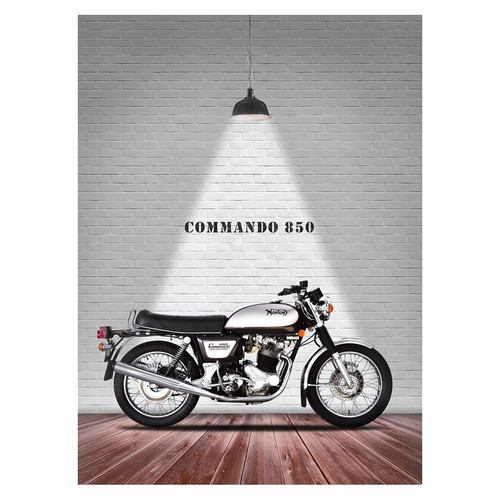 Affiche moto vintage - |, art