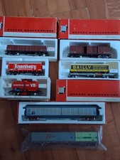 Lot de 7 wagons Jouef train Ho