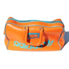 Sac de sport vintage Adidas orange / made by MFS France / années 1970