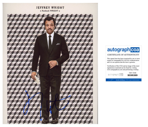 Jeffrey wright signed the - jeffrey,