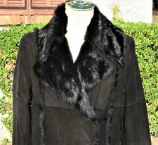 MAXI MANTEAU LAPIN RETOURNE