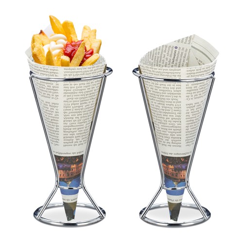 Cornet frites panier à - cornet,