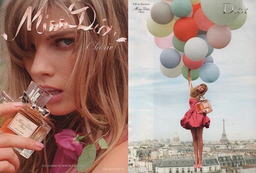 Publicité papier parfum - papier,