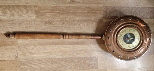 Bassinoire ancienne baromètre - ancienne,