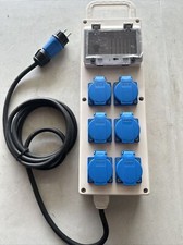 Coffret Electrique Neuf Disjoncteur Différentiel 16A 30mA 6 Prises Chantier Bals