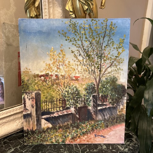 Tableau huile sur - huile, panneau
