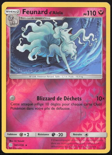 Carte pokémon feunard - pokémon,