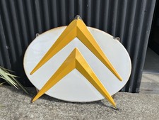 ☺️ ANCIENNE PLAQUE EMAILLEE CITROËN DECO GARAGE VINTAGE ENAMEL SIGN EMAILSCHIL