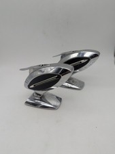 Ensemble de 2 Briquets de Table, T21 Robin Maruman Design, Chrome En L'état 