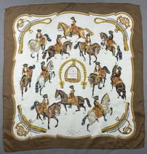 Authentique foulard Hermès
