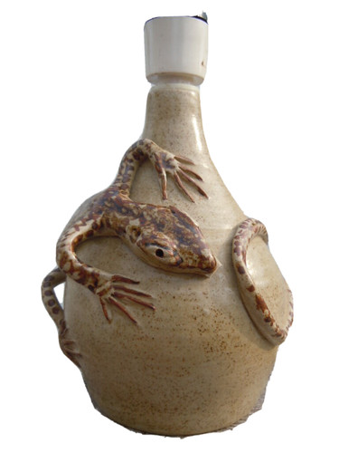 Lampe grès sculpture