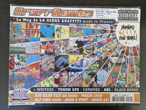 Graffiti magazine graffbombz - graffiti,