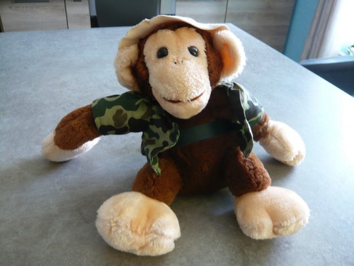 Peluche singe dimensions 40 - peluche,