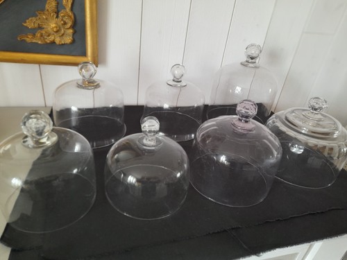 Cloches anciennes verre - anciennes,