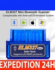 ✅ Lecteur Code OBD2 Mini ELM327 Bluetooth V2.1 Scanner Diagnostique Voiture Auto