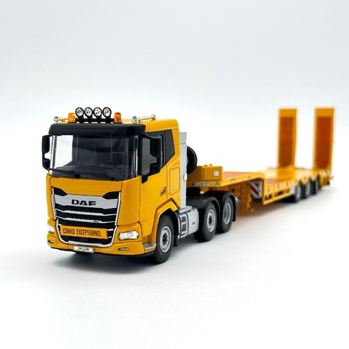 Semi lowloader daf 6x2 - xf, sl