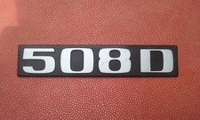 MERCEDES BENZ 508D Emblème Sigle Latérale/Oldtimer Truck Emblem/Schriftzug