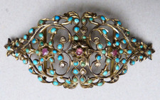 Boucle de ceinture en vermeil