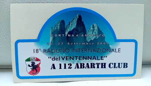 112 abarth club cortina - a,