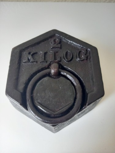 Ancien poids hexagonal - ancien,