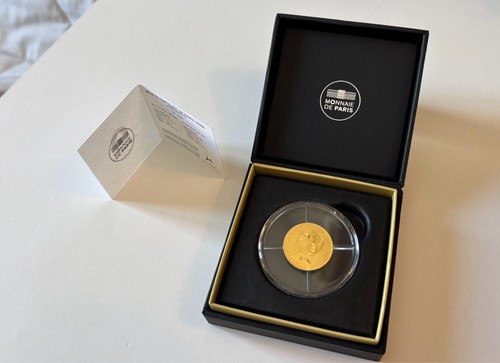 Pièce jeux olympiques - or,