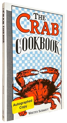 Crab cookbook signed - cookbook,