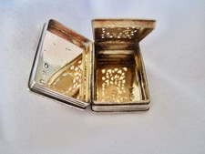 vinaigrette miniature argent massif vermeil Thomas Lawrence 1834