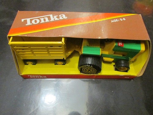 Tracteur avec remorque tonka - tracteur,