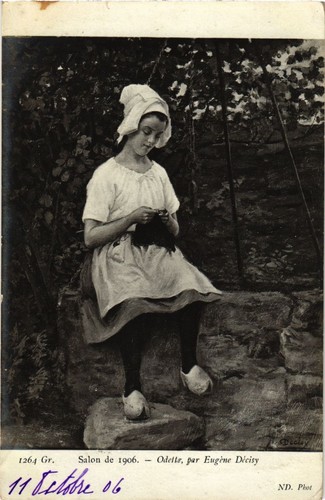 Cpa salon 1906 - cpa, dÉcisy