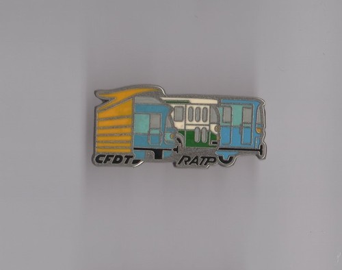 Pin ratp syndicat - ratp, cfdt