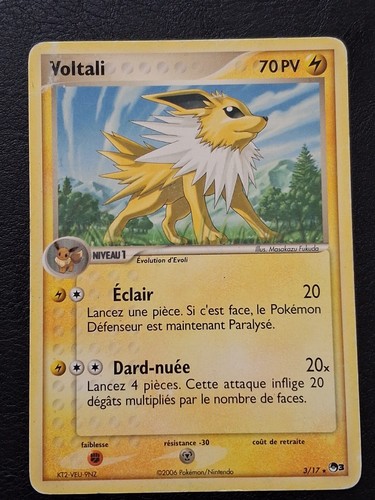 Carte pokémon voltali - carte,