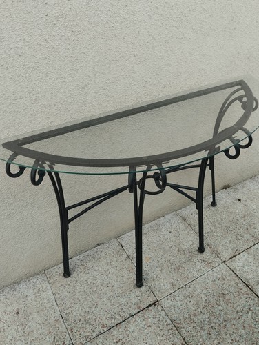 Table demi lune - demi,