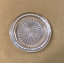 1 dessous de carafe / bouteille cristal signé BACCARAT 13,5 cm Table Coupelle