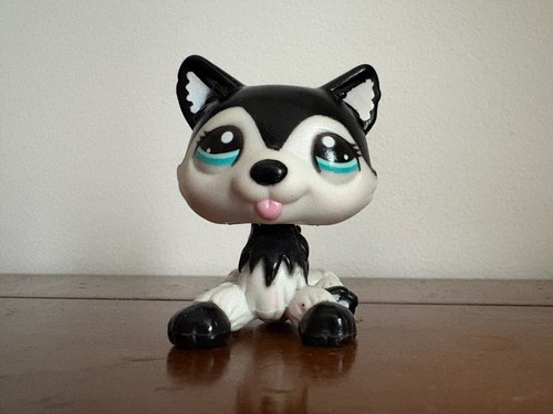 Petshop husky noir blanc - husky, et