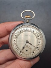 Montre Gousset "Judex" Métal Art Déco 47mm A Réviser