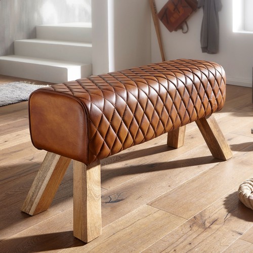 Finebuy banc cuir - banc, /