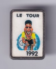 RARE PINS PIN'S .. VELO CYCLISME CYCLING TOUR DE FRANCE 1992 CHAMPION HUMOUR ~FO