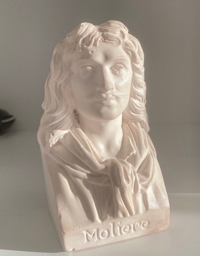 Molière bust - ancien)-,