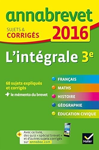 Annales annabrevet 2016 - annabrevet,