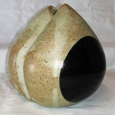 Ravissant vase en grès " coco