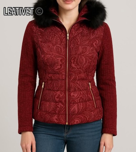 Veste bordeaux desigual taille - desigual,