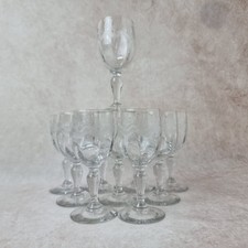 Verre Ancien - Lot de 10 -